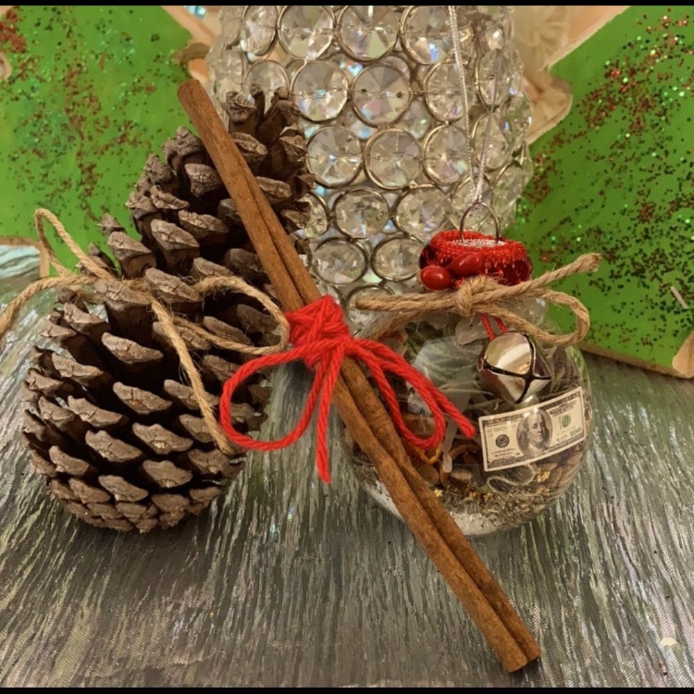 House Blessings, Prosperity, good luck, Protection, Tree Ornament Christmas set
